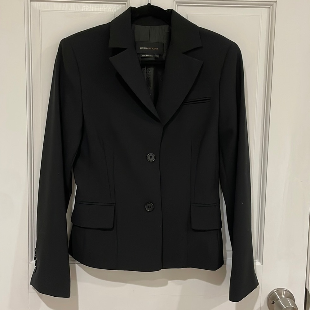 BCBG Maxazria Black Blazer, size XXS